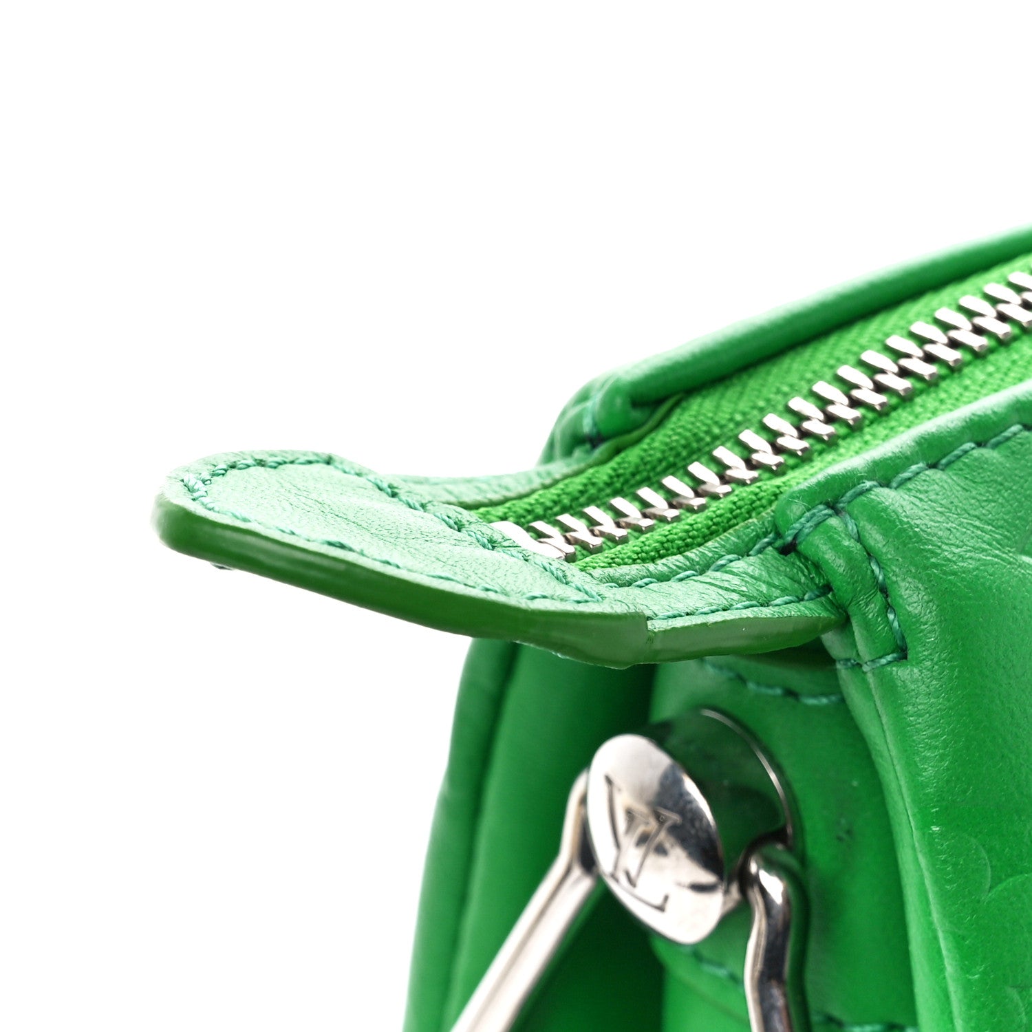 Louis Vuitton Lambskin Embossed Monogram Coussin PM LV Motion Green 15 of 15