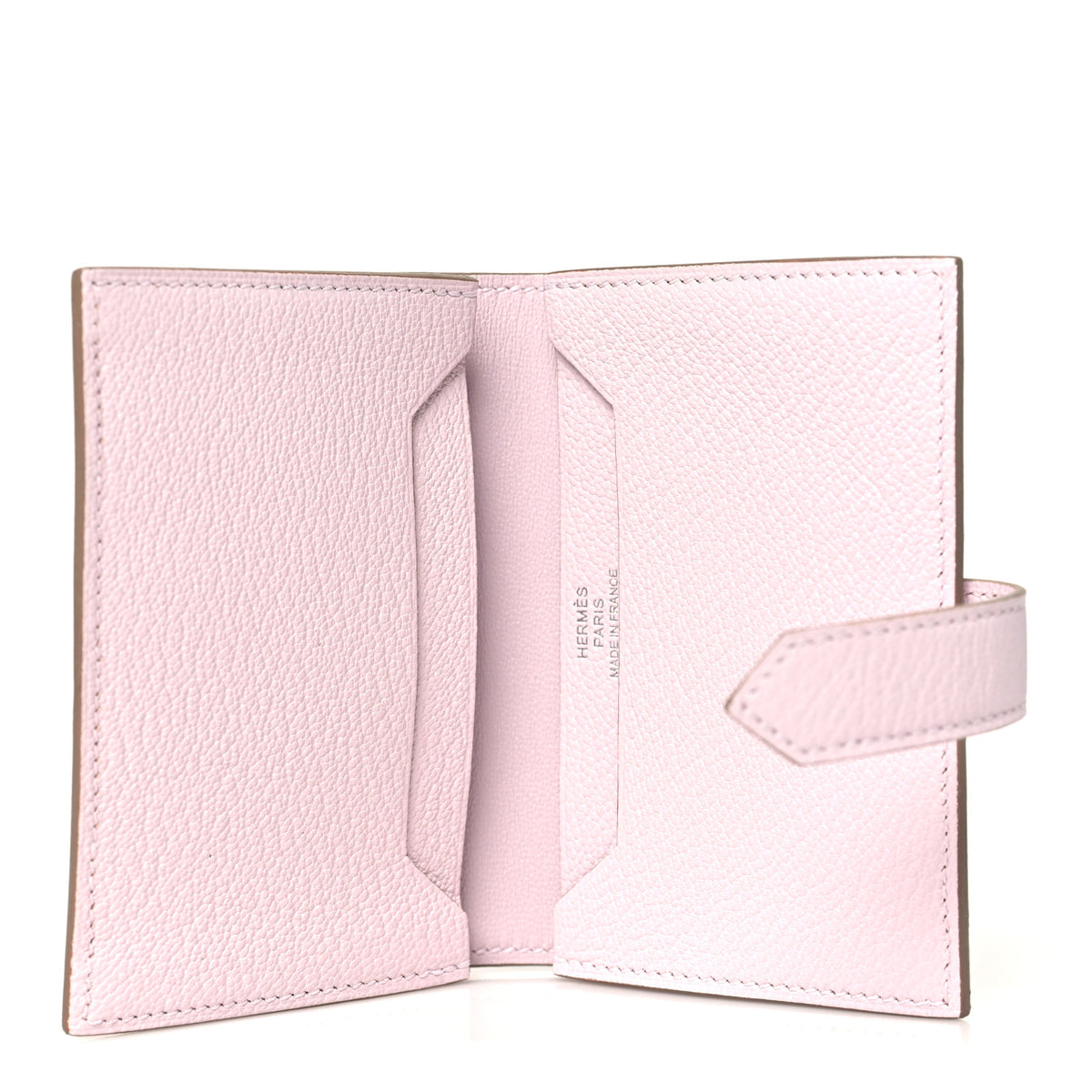 Chevre Mysore Bearn Card Holder Wallet Mauve Pale