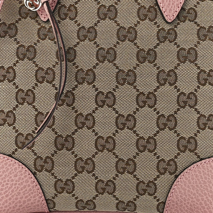 Gucci Monogram Small Bree Tote Beige Soft Pink 9 of 12