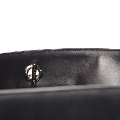 Saint Laurent Calfskin Classic Monogram Shopping Bag Black 10 of 20