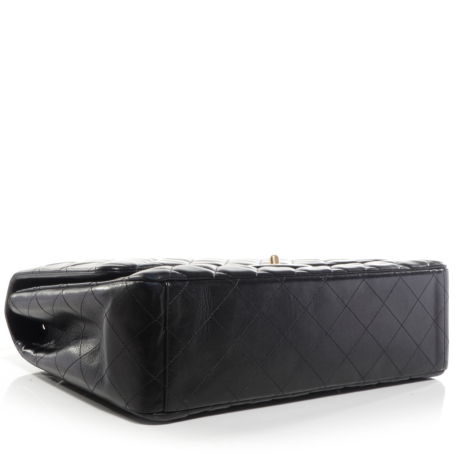 Chanel Lambskin Maxi Single Flap Black 4 of 9
