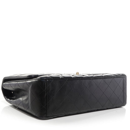 Chanel Lambskin Maxi Single Flap Black 4 of 9
