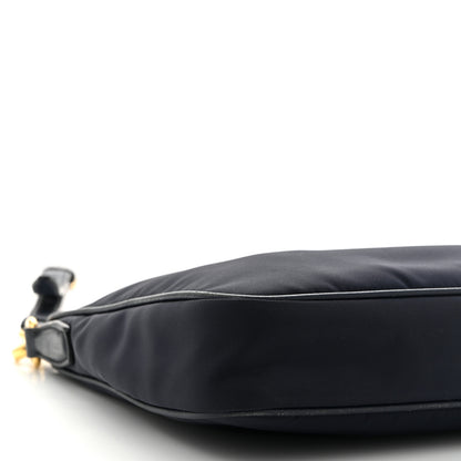 Prada Tessuto Nylon Saffiano Crossbody Bag Bleu 9 of 11