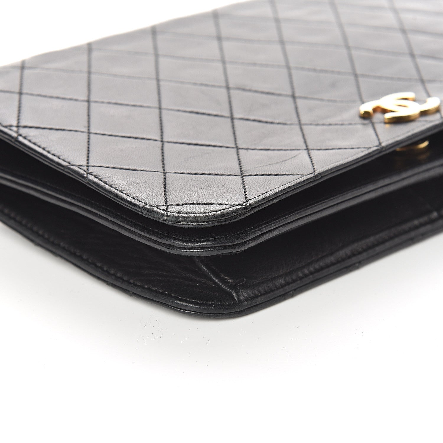 Chanel Lambskin Quilted Small Single Flap Black 10 of 11