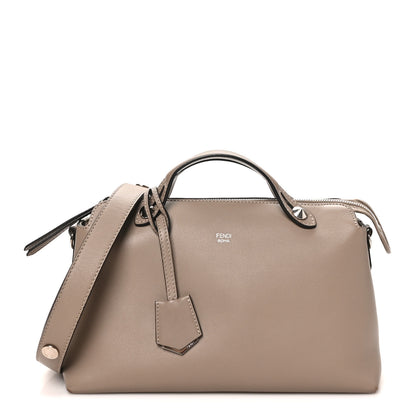 Fendi Vitello Dolce Medium By The Way Boston Bag Tortora 1 of 10