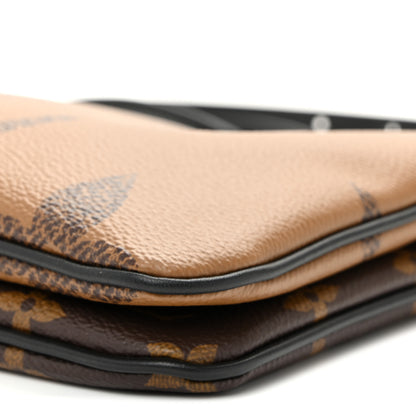 Louis Vuitton Reverse Monogram Giant Double Zip Pochette 10 of 11