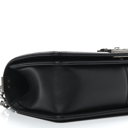 Chanel Lambskin Quilted Medium Boy Flap Black 8 of 9