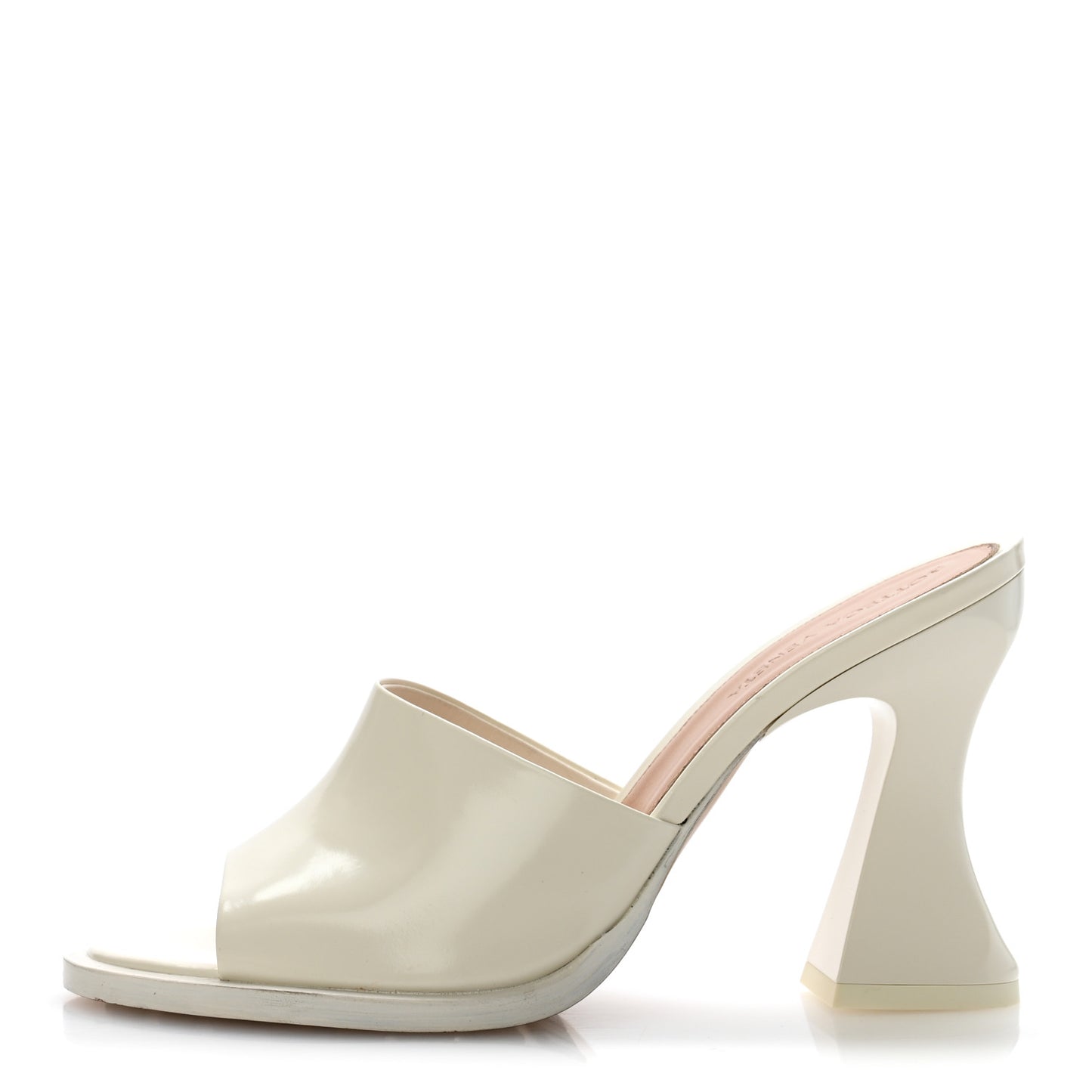 Patent Cha Cha Mule Pumps 36 White
