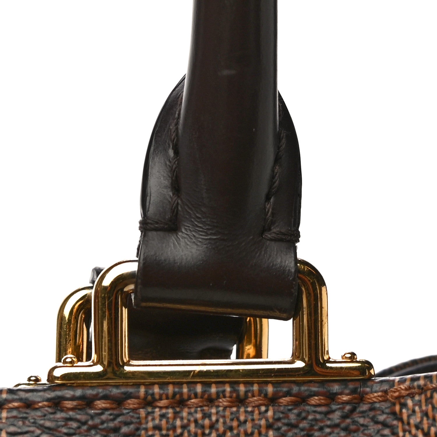 Louis Vuitton Damier Ebene Cuir Taurillon Brittany Bordeaux 16 of 25