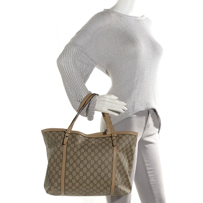 Gucci GG Supreme Monogram Medium Nice Tote Beige 2 of 9