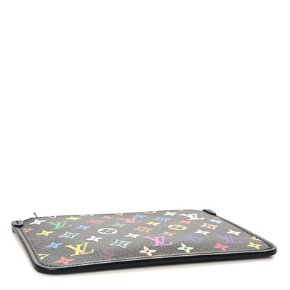 Louis Vuitton LV x TM Monogram Multicolor Carryall PM Pochette Black 4 of 6