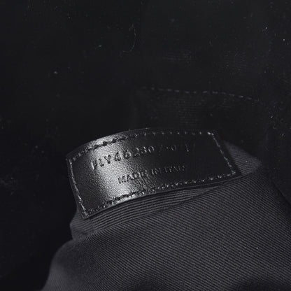 Saint Laurent Velvet Mini City Backpack Black 8 of 8