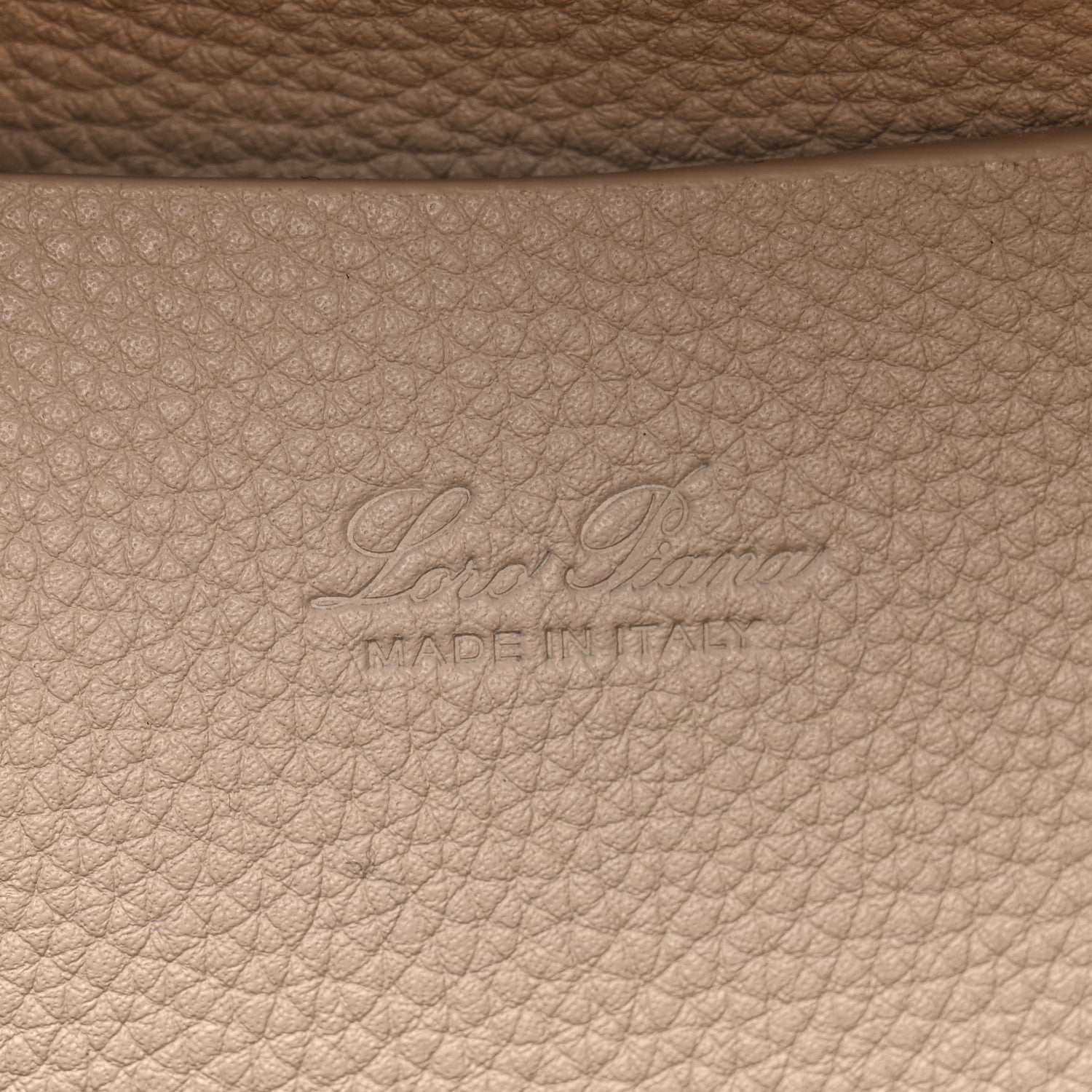 Loro Piana Calfskin L25 Loom Bag Creamed Honey 7 of 10
