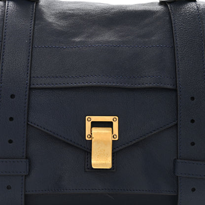 Proenza Schouler Lambskin Medium PS1 Satchel Midnight 14 of 21