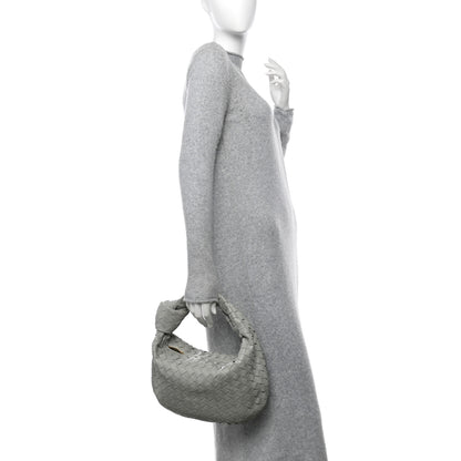 Bottega Veneta Nappa Intrecciato Teen Jodie Agate Grey 2 of 12