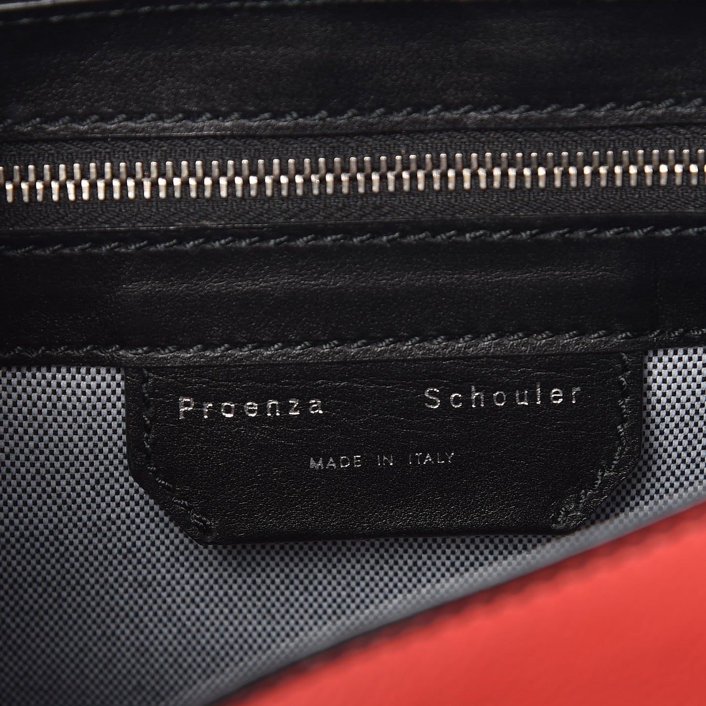 Grainy Calfskin Tiny PS1 Satchel Geranium