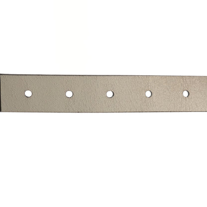 Gucci Textured Dollar Calfskin Quill Womens 20mm Belt 80 32 4 of 5