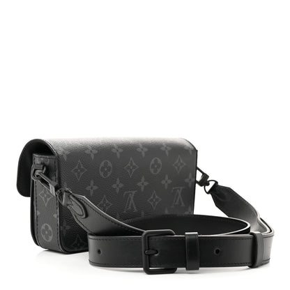 Louis Vuitton Monogram Eclipse Montsouris Wearable Wallet 3 of 9