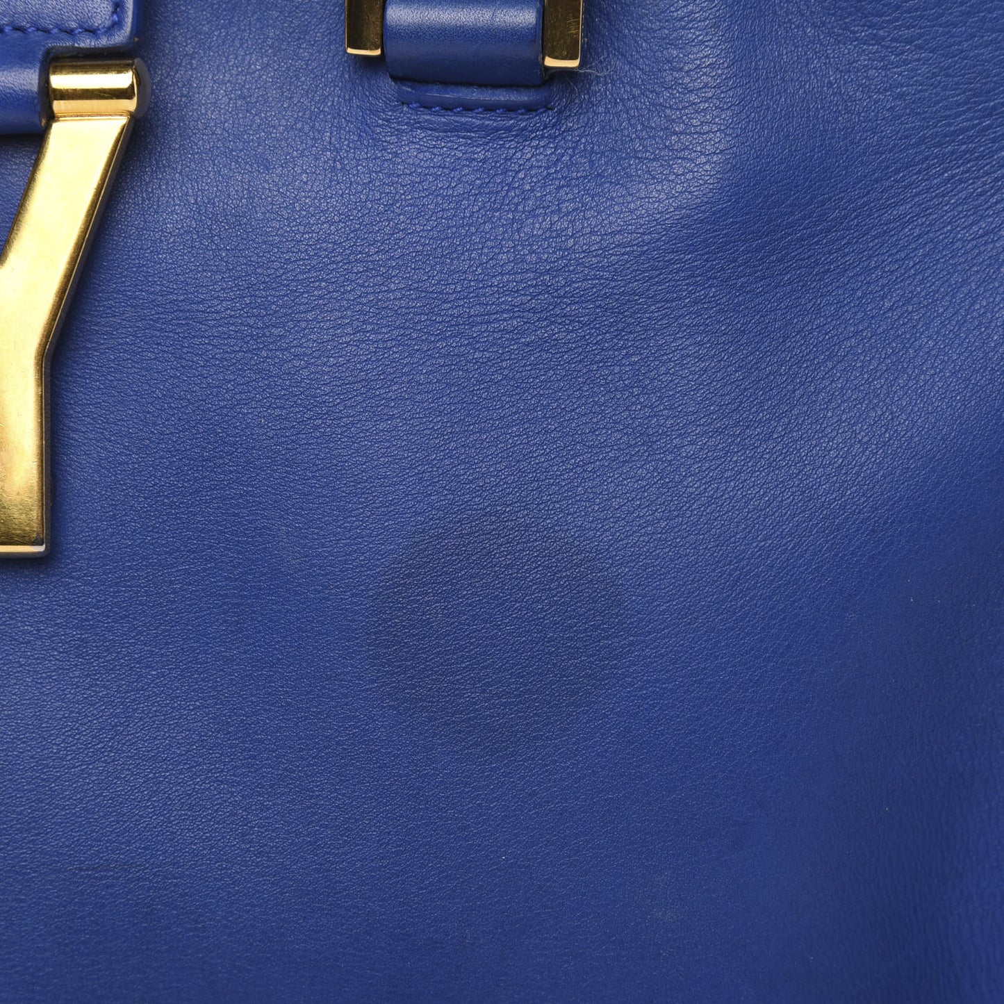 Calfskin Small Classic Y Cabas Royal Blue