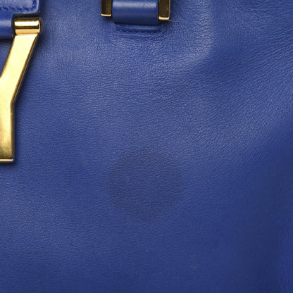 Saint Laurent Calfskin Small Classic Y Cabas Royal Blue 14 of 20