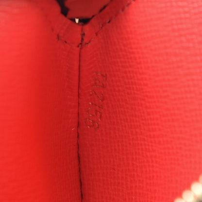 Louis Vuitton Monogram 2016 Christmas Animation Round Coin Purse Rouge 7 of 8