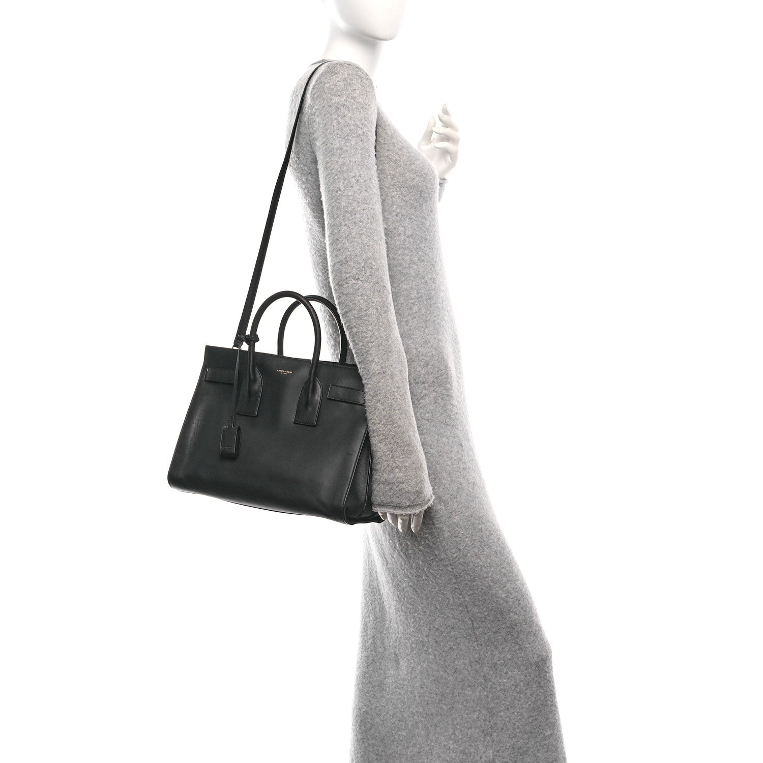 Saint Laurent Calfskin Small Sac De Jour Black 2 of 11