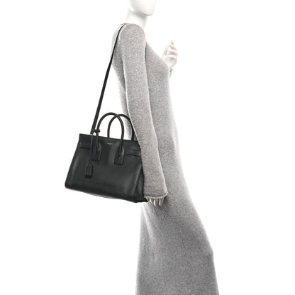 Saint Laurent Calfskin Small Sac De Jour Black 2 of 11