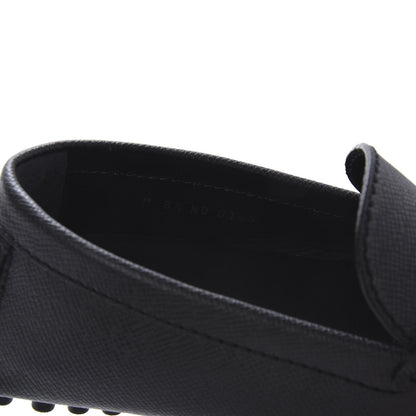 Louis Vuitton Taiga Hockenheim Moccasin Loafers Black 8.5 9 of 9
