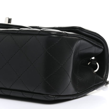 Chanel Lambskin Quilted Mini Rectangular Flap Black 10 of 11