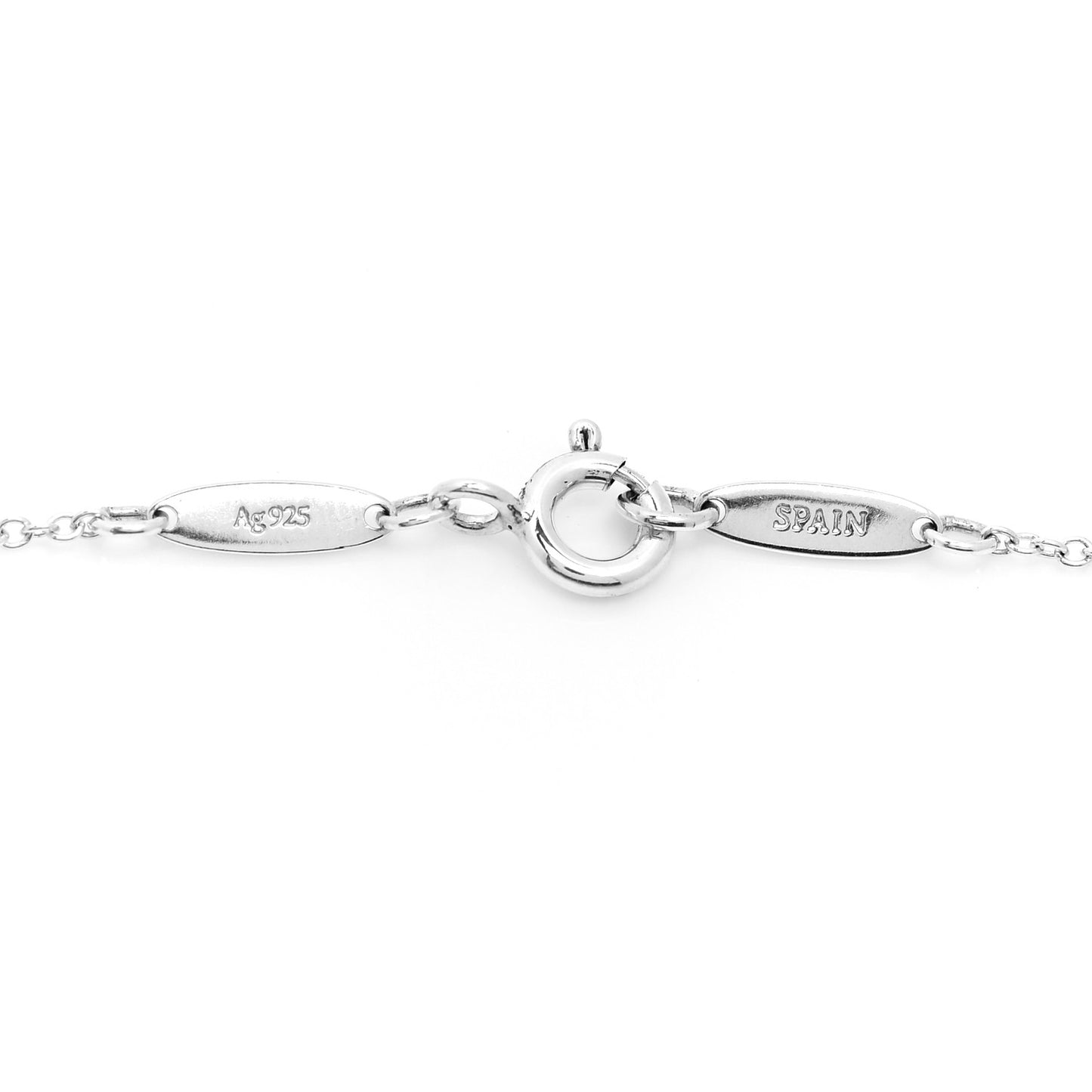 Sterling Silver 11mm Elsa Peretti Open Heart Pendant Necklace