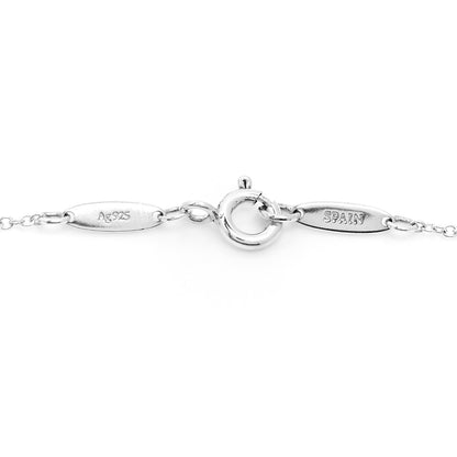 Tiffany Sterling Silver 11mm Elsa Peretti Open Heart Pendant Necklace 5 of 6