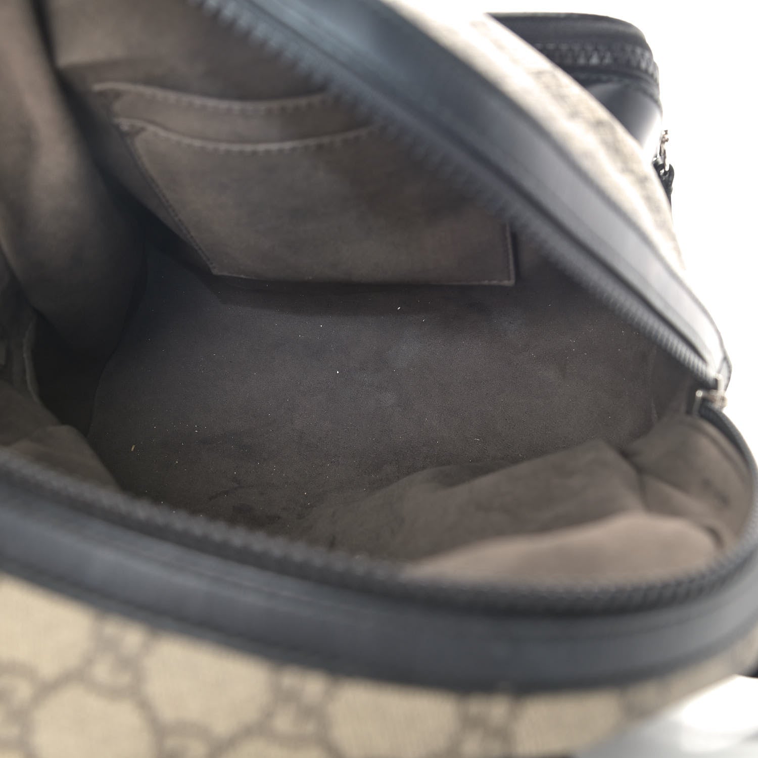 Gucci GG Supreme Monogram Small Eden Day Backpack Black 4 of 10