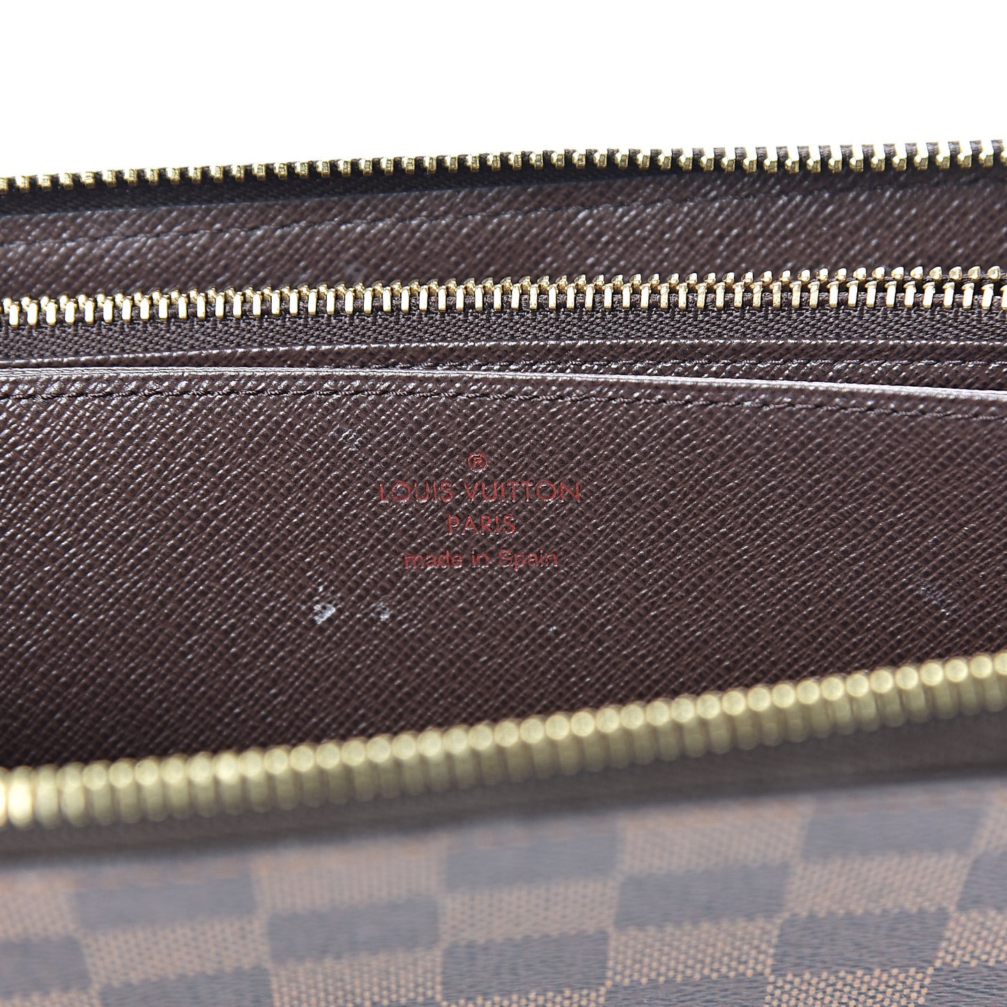 Damier Ebene Zippy Wallet