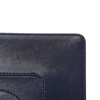 Chanel Sheepskin Quilted Medium Vintage Mademoiselle Flap Dark Navy 11 of 13