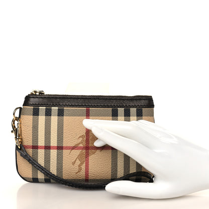 Burberry Haymarket Wristlet Pouch 2 of 7