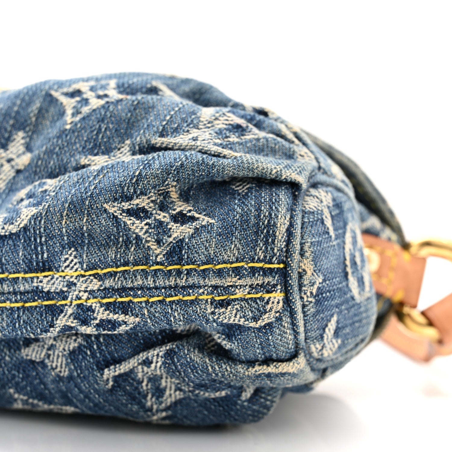 Louis Vuitton Monogram Denim Mini Pleaty Blue 9 of 9