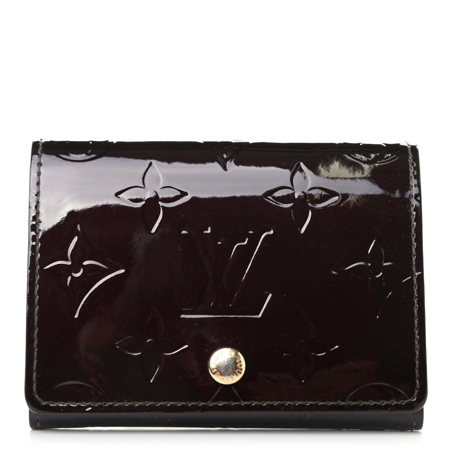 Louis Vuitton Vernis Business Card Holder Amarante 1 of 4