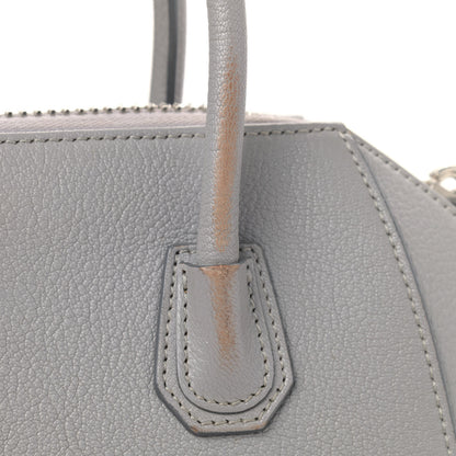 Givenchy Sugar Goatskin Mini Antigona Pearl Grey 12 of 19
