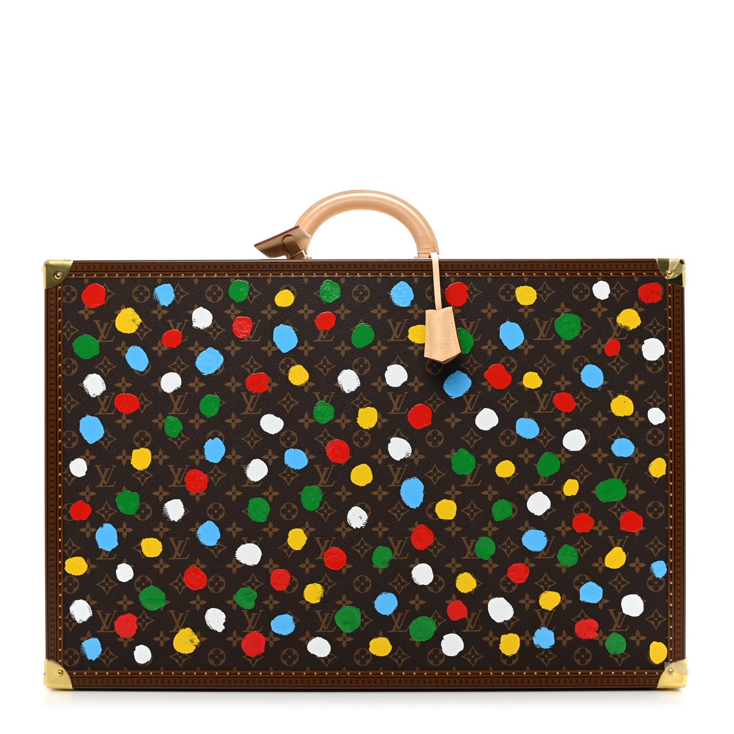 Louis Vuitton LV X YK Monogram Dots Pyramid Bisten 70 Multicolor 1 of 9