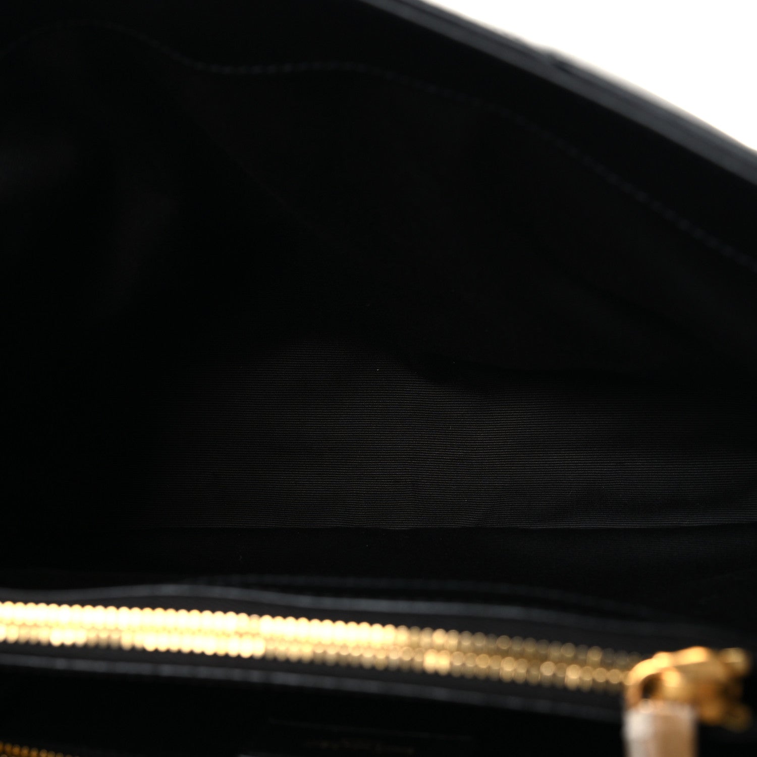 Saint Laurent Calfskin Y Quilted Monogram Medium Loulou Chain Satchel Black 5 of 10