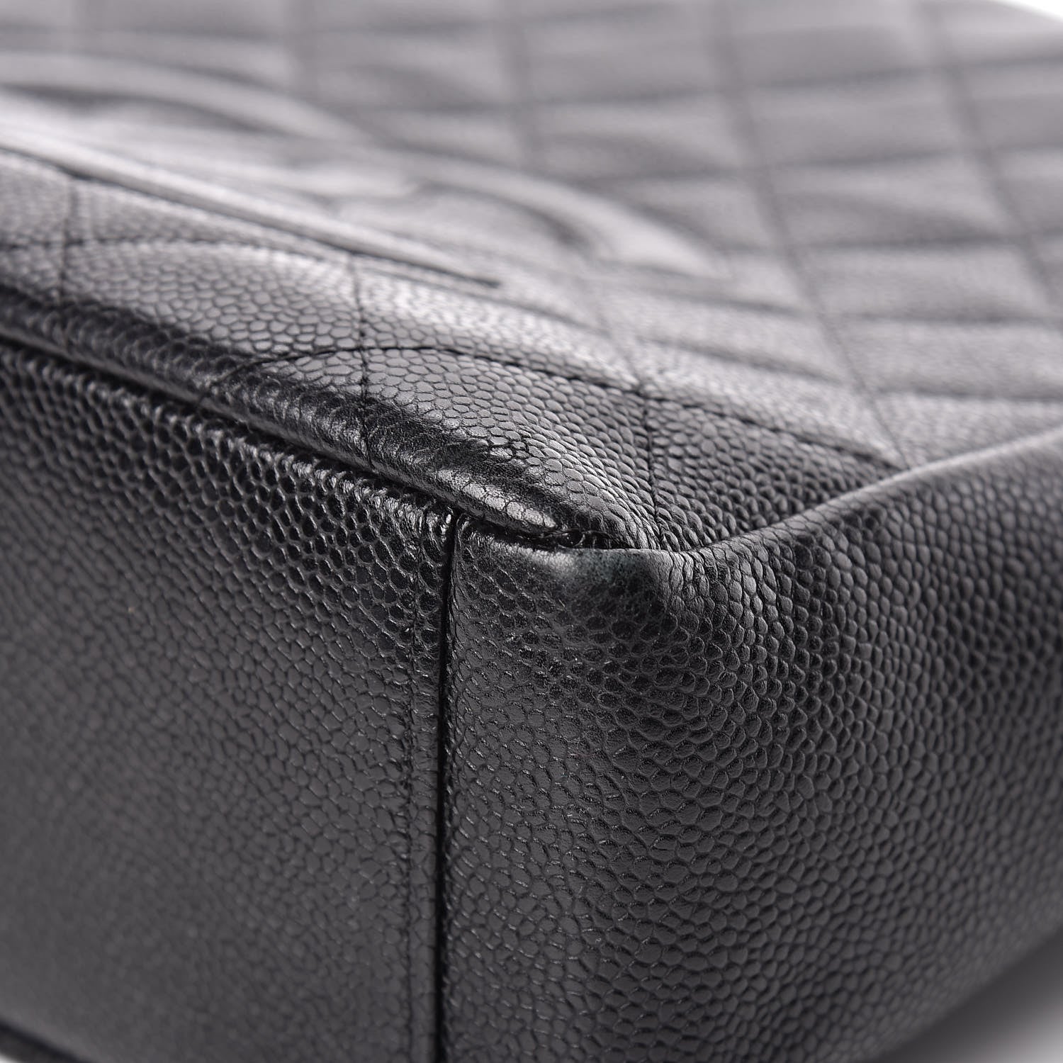 Chanel Caviar Quilted Petit Shopping Tote PST Black 18 of 20