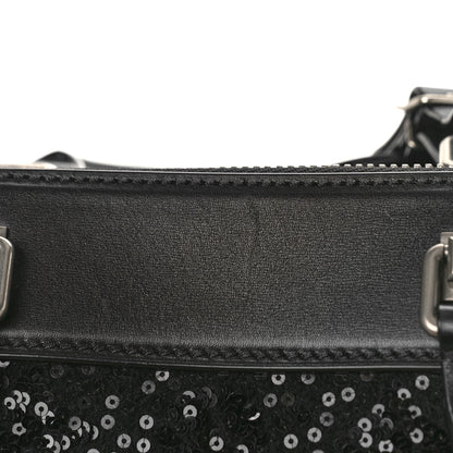 Louis Vuitton Sequin Monogram Sunshine Express Speedy Black 9 of 10