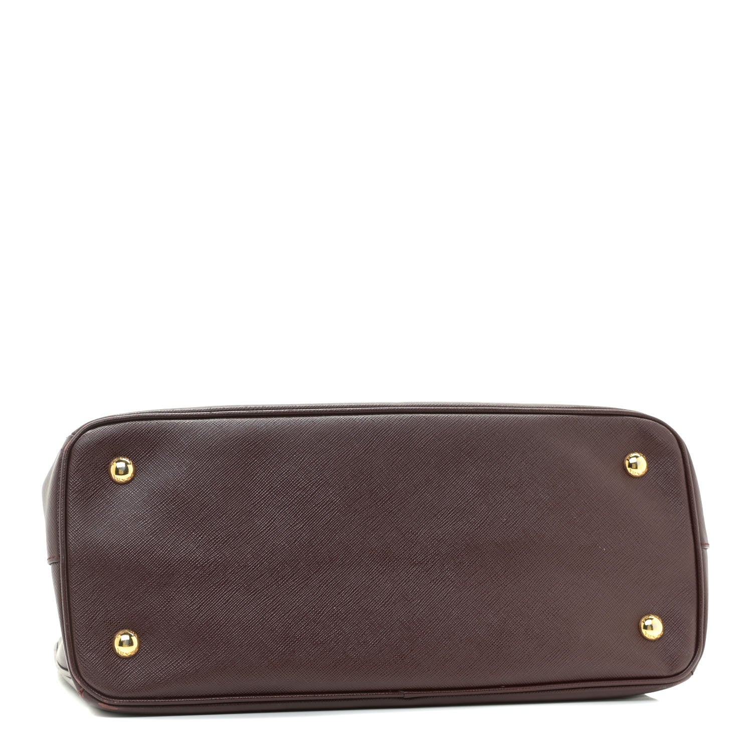 Prada Saffiano Lux Medium Tote Bordeaux 4 of 9