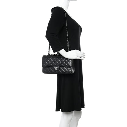 Chanel Caviar Quilted Medium Double Flap Black 2 of 11