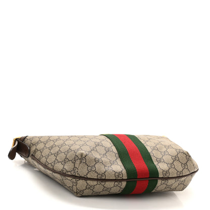 Gucci GG Supreme Monogram Web Small Ophidia Half Moon Hobo Brown 4 of 8