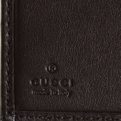 Gucci Monogram Margaux Calfskin Sukey French Flap Wallet Beige Ebony Cocoa 6 of 8