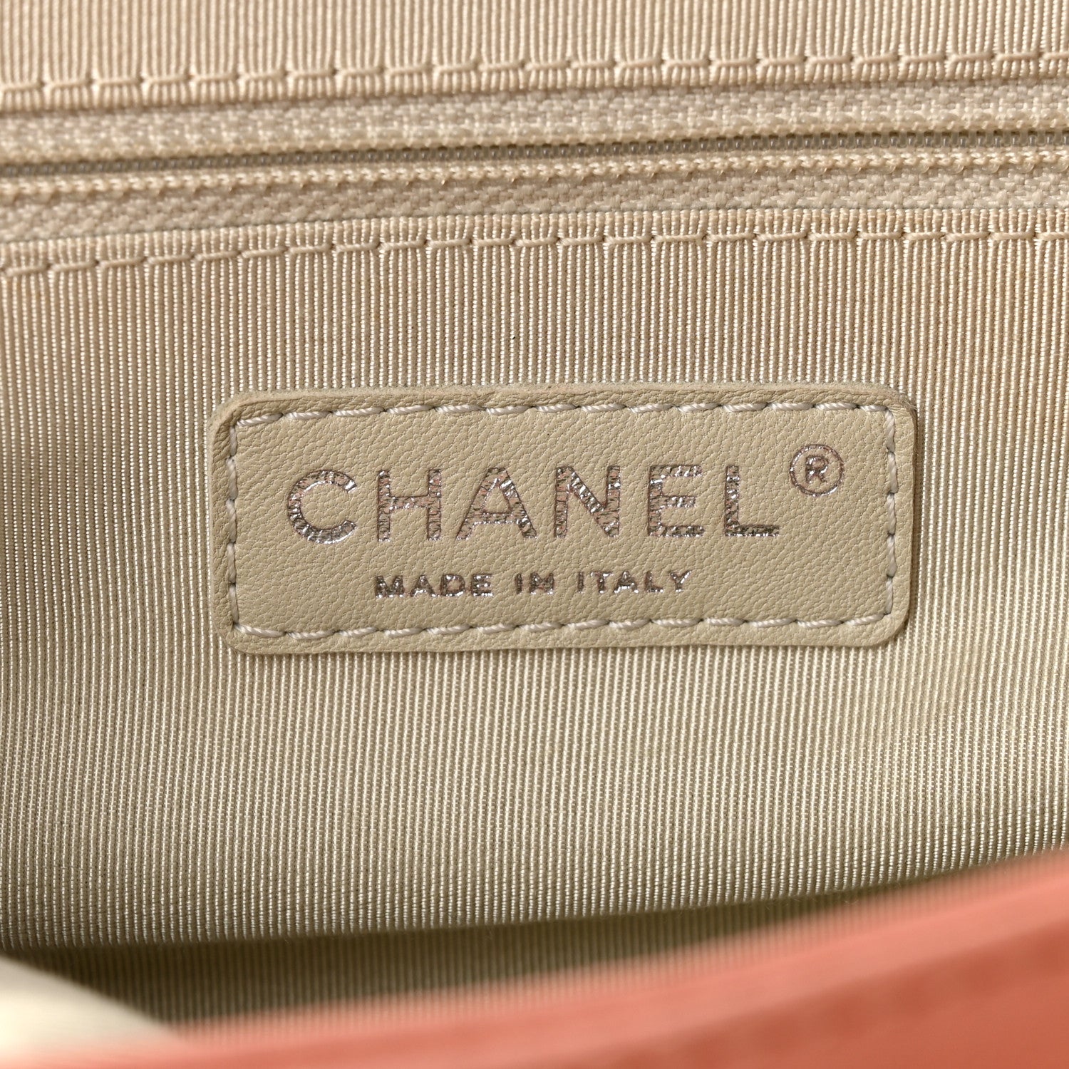 Chanel Washed Lambskin Quilted Medium Chain Around Messenger Pink 6 of 10