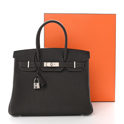Hermes Togo Birkin 30 Bai Brun 10 of 10