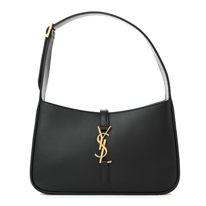 Saint Laurent Smooth Calfskin Le 5 A 7 Hobo Black 1 of 10