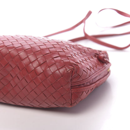 Bottega Veneta Nappa Intrecciato Nodini Crossbody Messenger Red 10 of 11